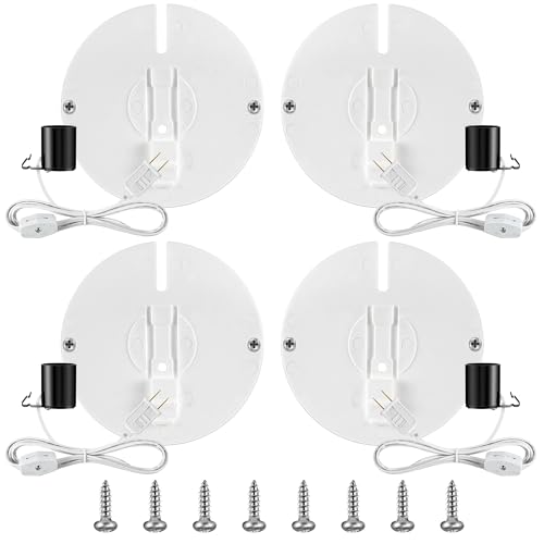 4 Set Blow Mold Light Kit E26 E27 Socket (4 Count)