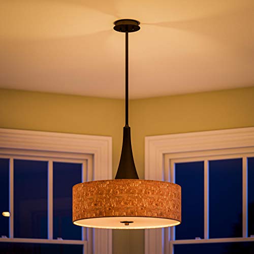 Bulletin 3 Light Pendant with Tan Finish