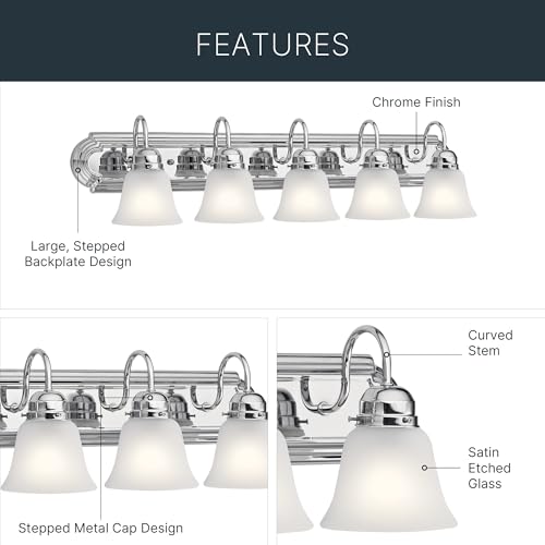 5 Light Bathroom Vanity Light