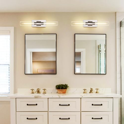 Chrome Wall Sconces (2 Count)