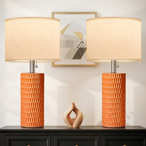 20” Modern Table Lamps Set of 2 (2 Count)