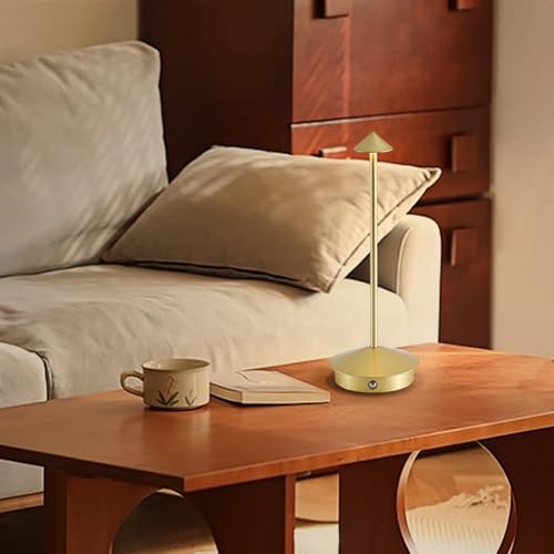 2 Pack Aluminum Cordless Table Lamp (2 Count)