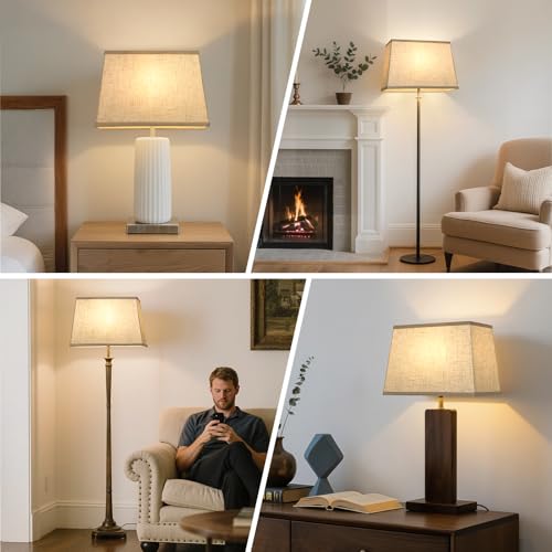 Rectangle Lamp Shades Set of 2 (2 Count)