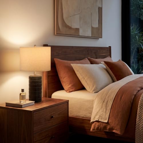 21'' Black Table Lamp with Gift Box