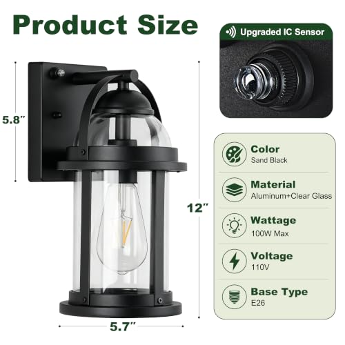 Dusk to Dawn Outdoor Wall Lights