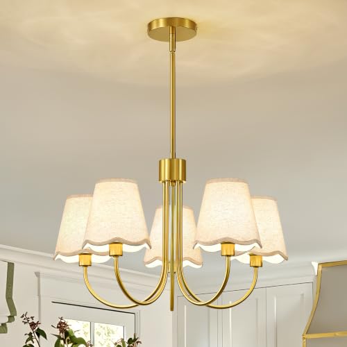 Modern Gold Chandelier 5 (Gold)