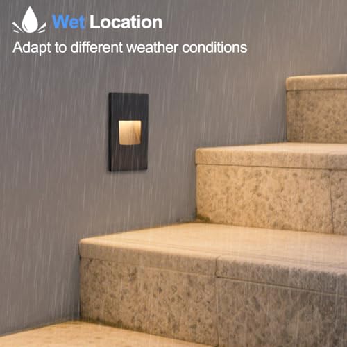 120V Vertical LED Step Lights (12 Count)