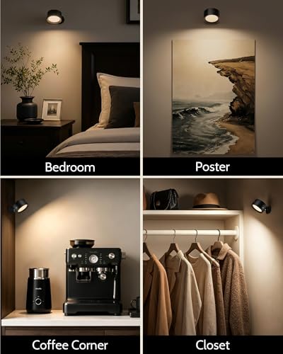 LED Wall Mounted Lights (3 Count)