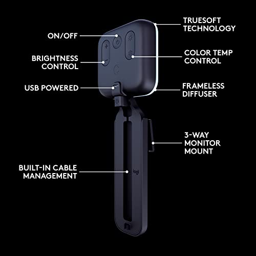 Logitech for Creators Litra Glow Premium LED Streaming Light