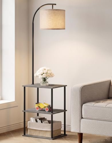 Floor Lamp with Table