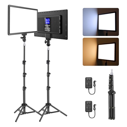 Basics 13" LED Video Light Panel (2 Count)