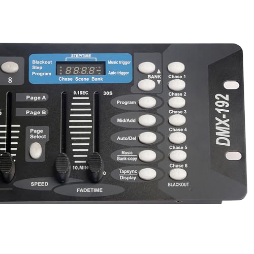 DMX Controller for dj Lights Dmx512 Light Controllers 192 Channel DMX Board with Cables 2m