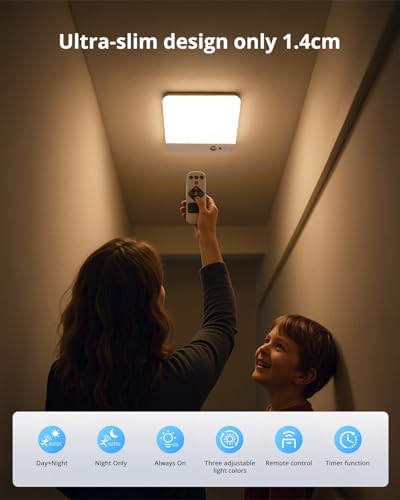 Rechargeable Closet Lights Motion Sensored Wireless Renter Friendly (2 Count)