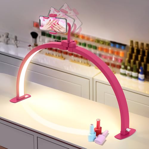 Half Moon Light for Nail Desk