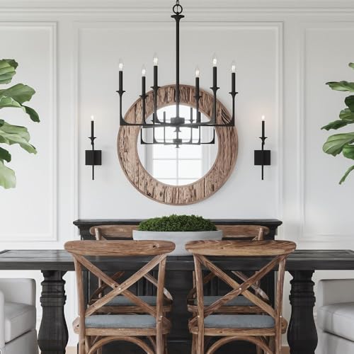 Capital Lighting 437361BI Clint Bold Metal Candle Chandelier