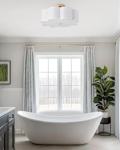 Gold Semi Flush Mount Ceiling Lights
