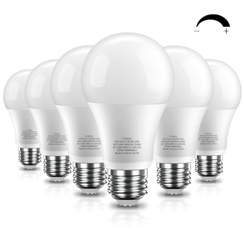 Dimmable LED Light Bulbs (6 Count)