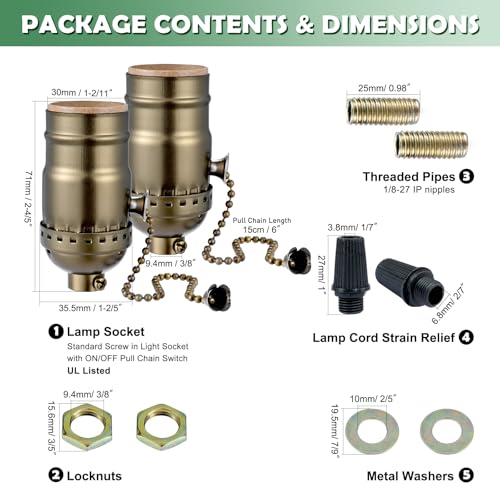 Pull Chain Light Socket Replacement