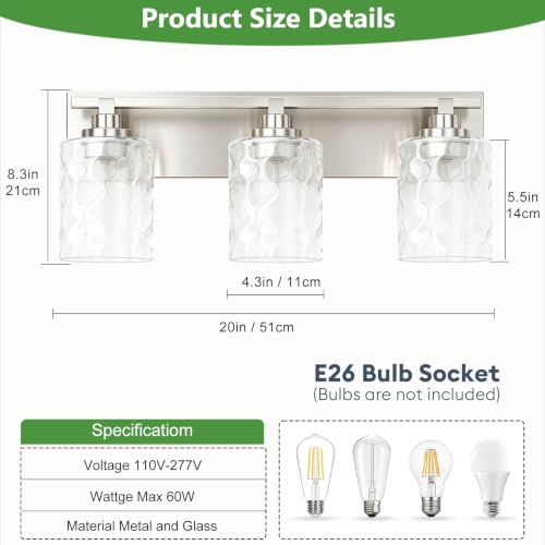 Bathroom Light Fixtures