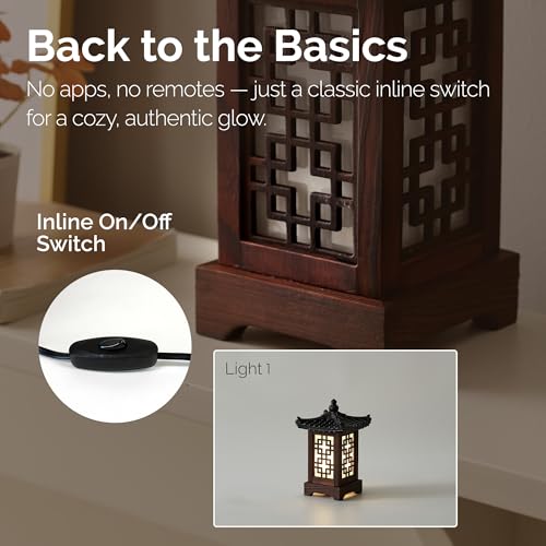 Traditional Korean Wood Lamp