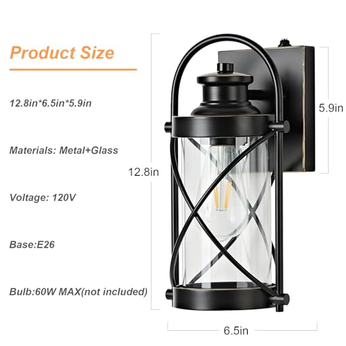 Dusk to Dawn Outdoor Wall Lights Fixtures
