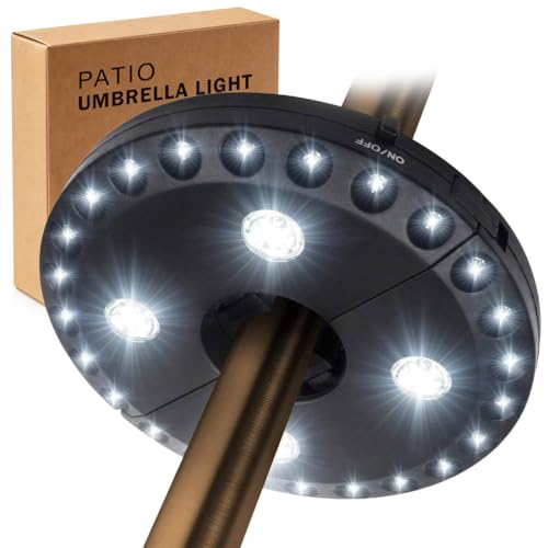 Patio Umbrella Light 3 Brightness Modes Cordless