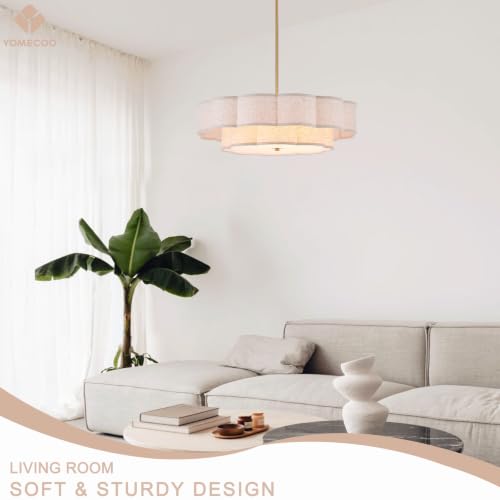 25.6" Large Drum Chandelier