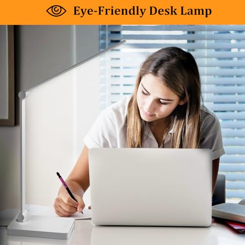 LED Desk Lamp with USB Ports