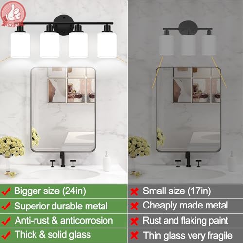 4 Light Bathroom Light Fixtures