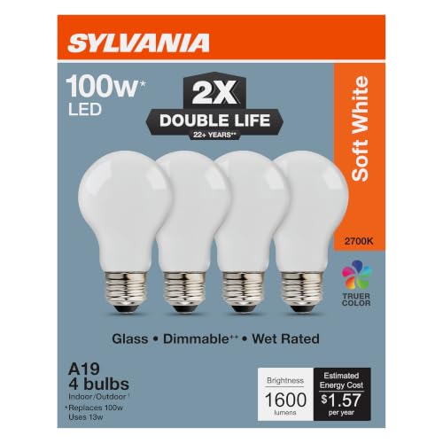 Sylvania Double Life LED Light Bulb (4 Count)