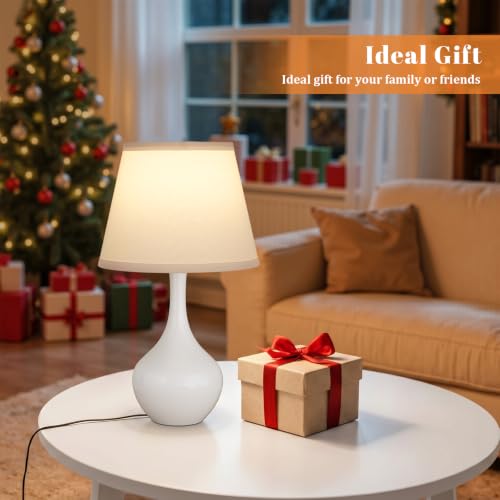 16.1" Touch Table Lamp for Nightstand (2 Count)