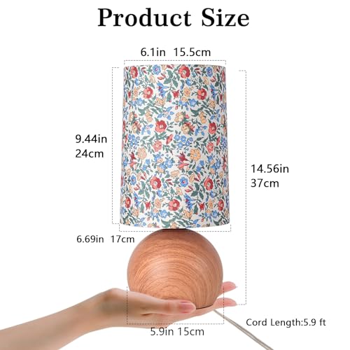 Flowers Cute Small Table Lamp
