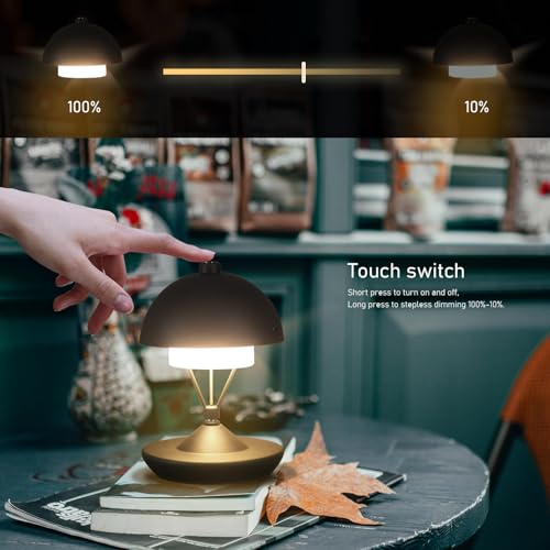 Modern Table Lamp Cordless Portable Desk Lamp