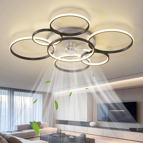 41" Modern Ceiling Fan with Lights