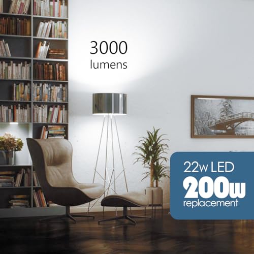 200 Watt LED Bulb Equivalent (4 Count)