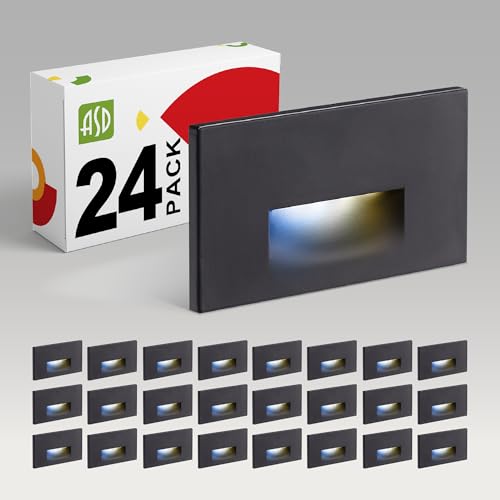 LED Recessed Step Light Fixture (24 Count)
