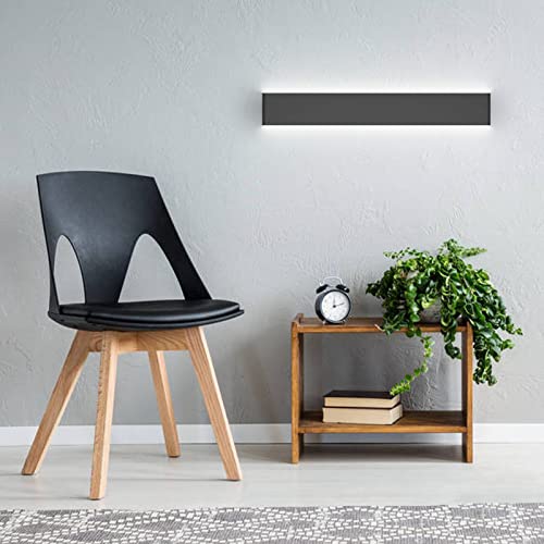39.3inch Modern Black Vanity Light Fixtures LED Bathroom Wall Light Up and Down Bathroom Lighting Fixtures Cold White Light 6000K
