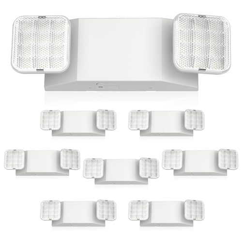 8 Pack Emergency Lights for Business (8 Count)