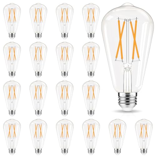 Edison Bulbs 60 watt LED (18 Count)