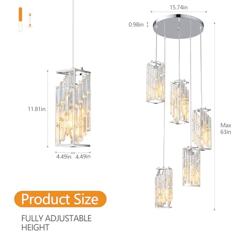 Chrome Pendant Lighting Modern Pendant Light