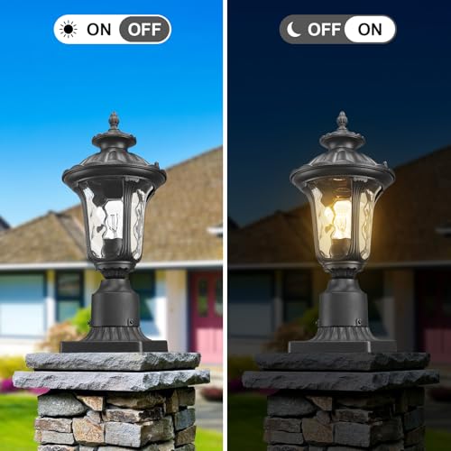 Outdoor Post Lights Fixtures Lamp Post Light (2 Count)