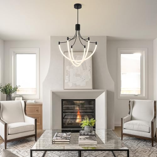 Modern Black Chandelier Light Fixtures