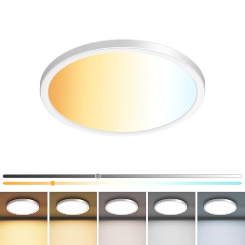 7 inch Small White LED Flush Mount Ceiling Lights