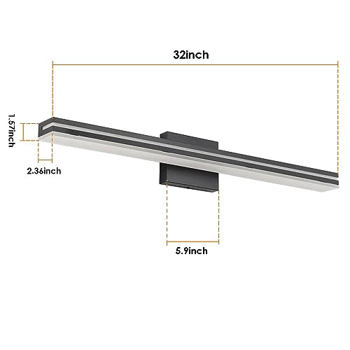 32 Inch LED Modern Bathroom Vanity Light Bar