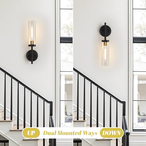 Hardwired Wall Sconces Set of Two
