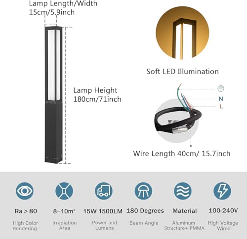 71" Landscape Path Lights