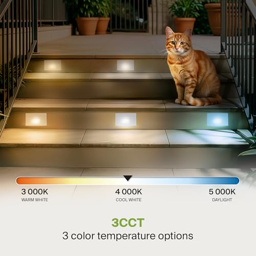 LED Recessed Step Light Fixture (24 Count)