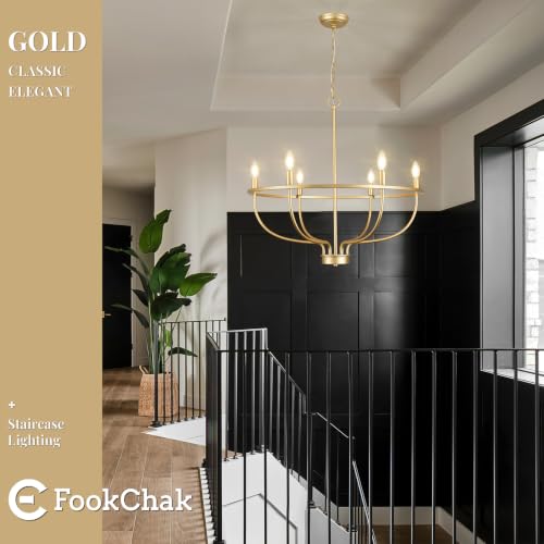 Gold Chandelier