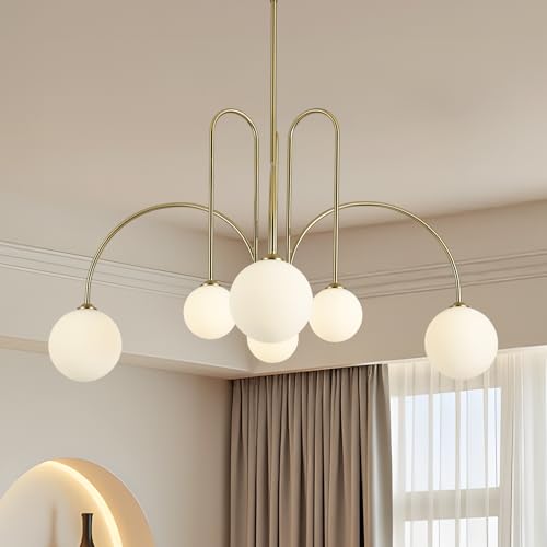 Gold Sputnik Chandelier