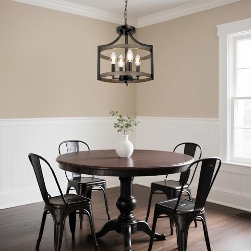 4 Light Farmhouse Chandelier